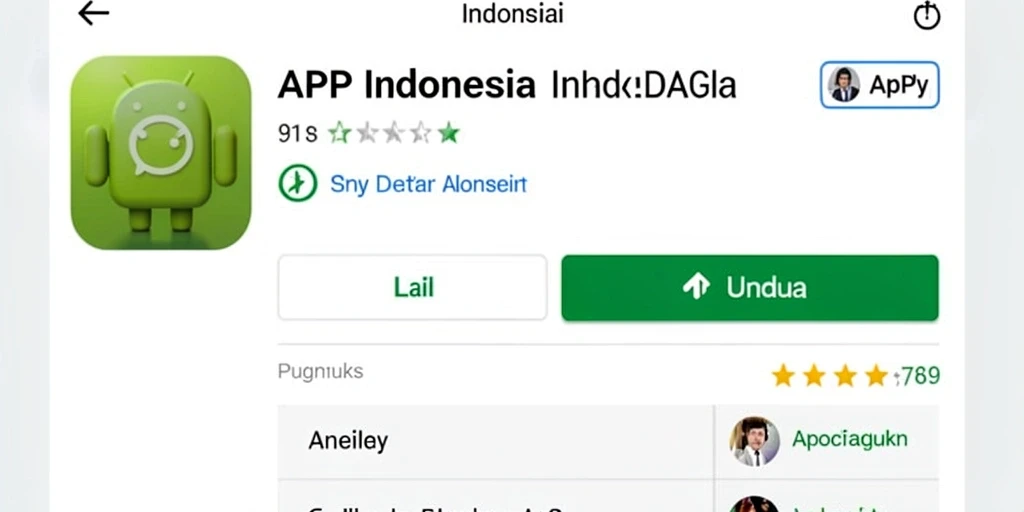 Tampilan menu yang intuitif dan mudah dipahami.