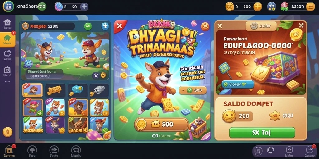 Tampilan antarmuka yang sederhana dan intuitif.