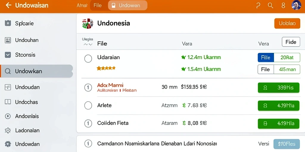 Screenshot menunjukkan antarmuka pengguna yang ramah.