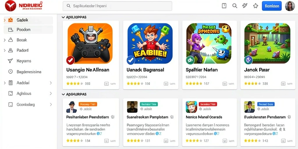 Antarmuka aplikasi yang menarik dan intuitif.