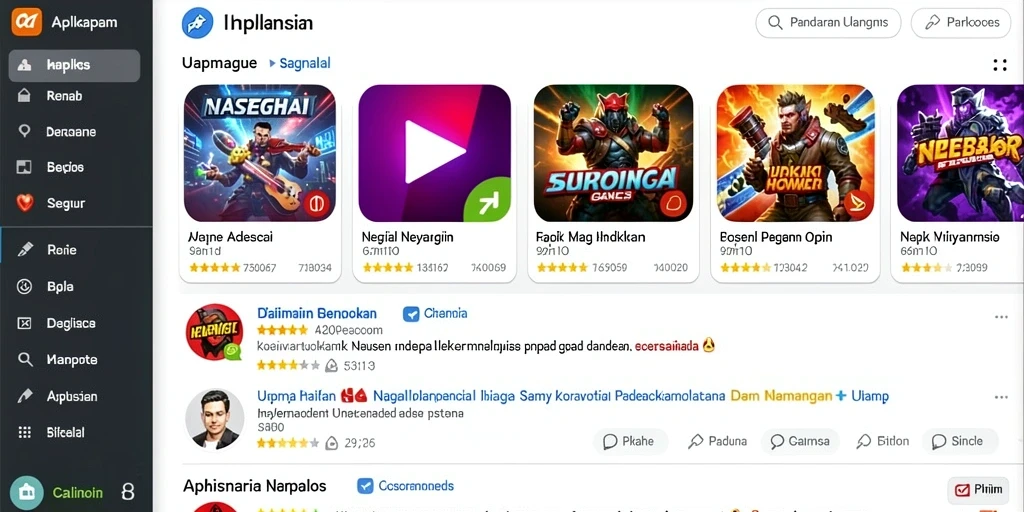 Tampilan utama aplikasi GRANAT88 yang menarik.