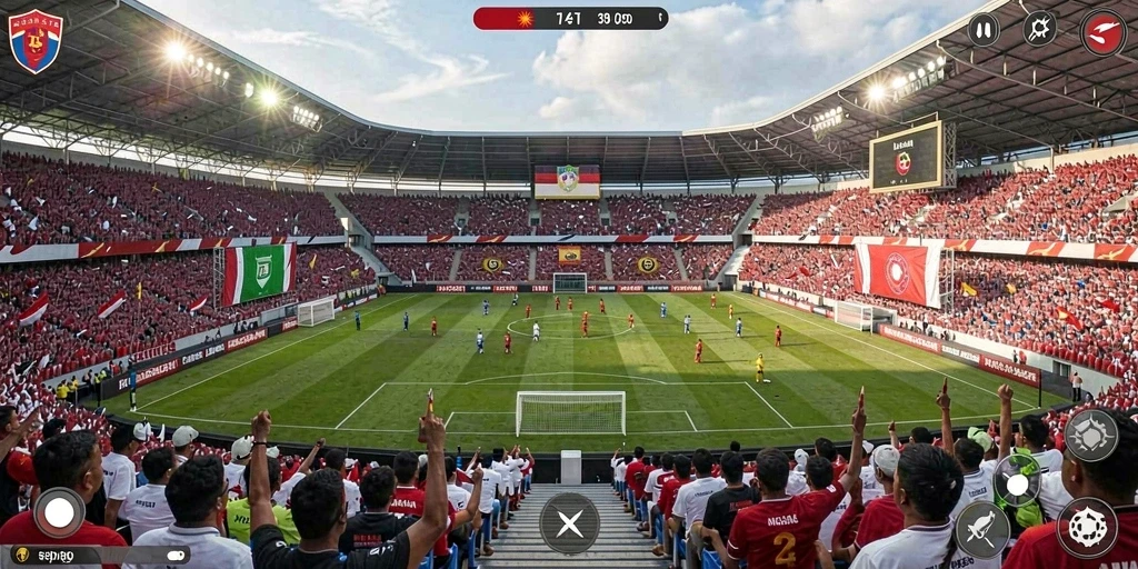 Tangkapan layar menawarkan tampilan antarmuka yang menarik.