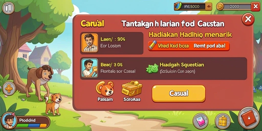 Tampilan antarmuka yang menarik dan mudah dinavigasi.