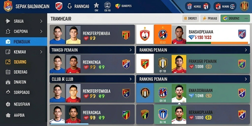 Tampilan awal yang menarik dan memikat.