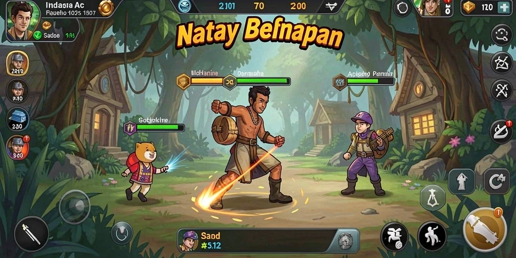 Tampilan antarmuka yang user-friendly.
