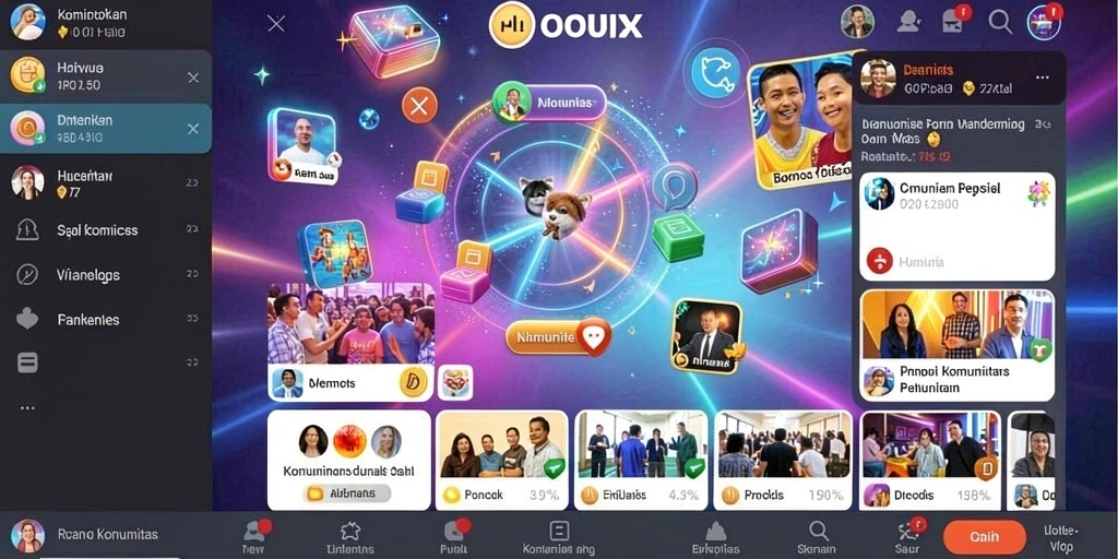 Tampilan awal permainan yang atraktif dan mudah dipahami.