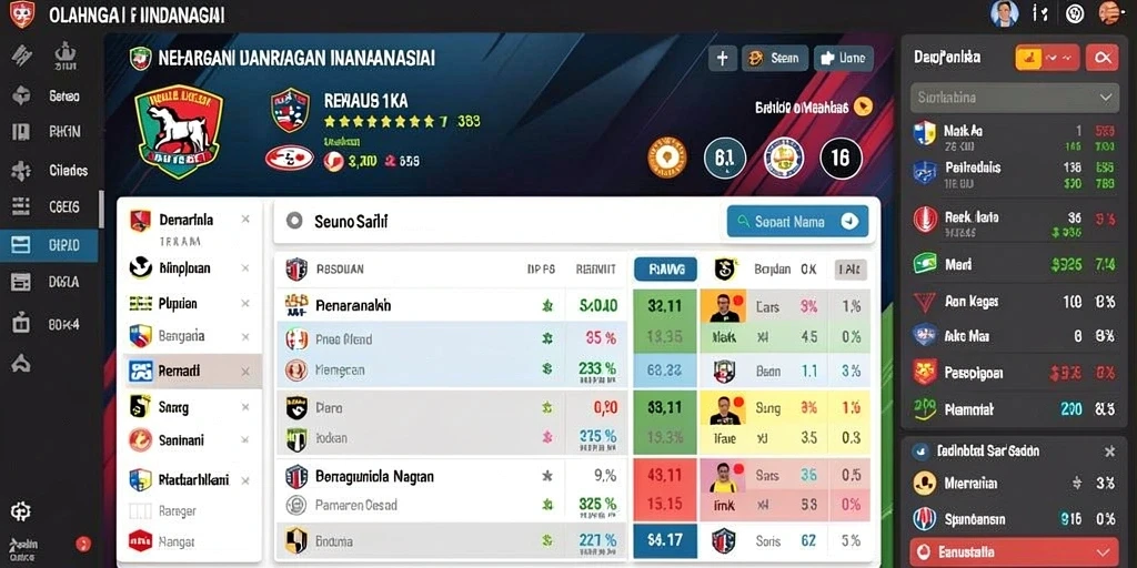 Antarmuka pengguna yang intuitif dan menarik.